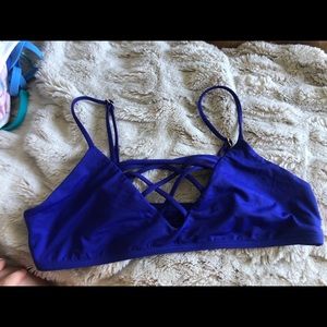 Beautiful royal blue LSPACE bikini
